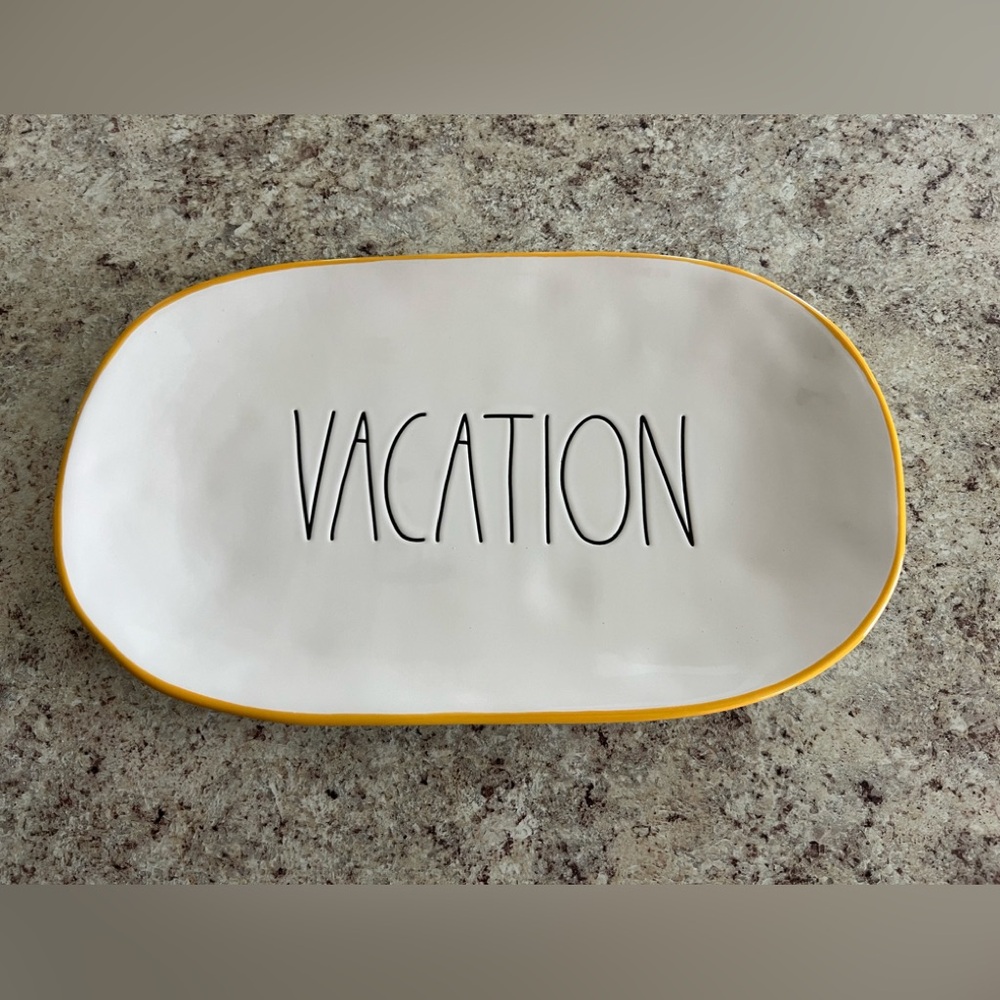Rae Dunn Vacation platter